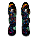 Ninja Warrior Print Muay Thai Shin Guard