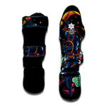 Ninja Warrior Print Muay Thai Shin Guard