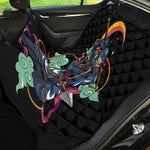 Ninja Warrior Print Pet Car Back Seat Cover