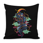 Ninja Warrior Print Pillow Cover