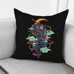 Ninja Warrior Print Pillow Cover