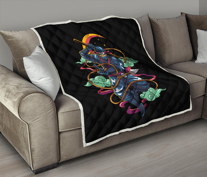 Ninja Warrior Print Quilt