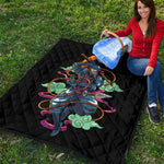 Ninja Warrior Print Quilt