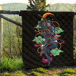 Ninja Warrior Print Quilt