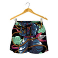 Ninja Warrior Print Women's Shorts