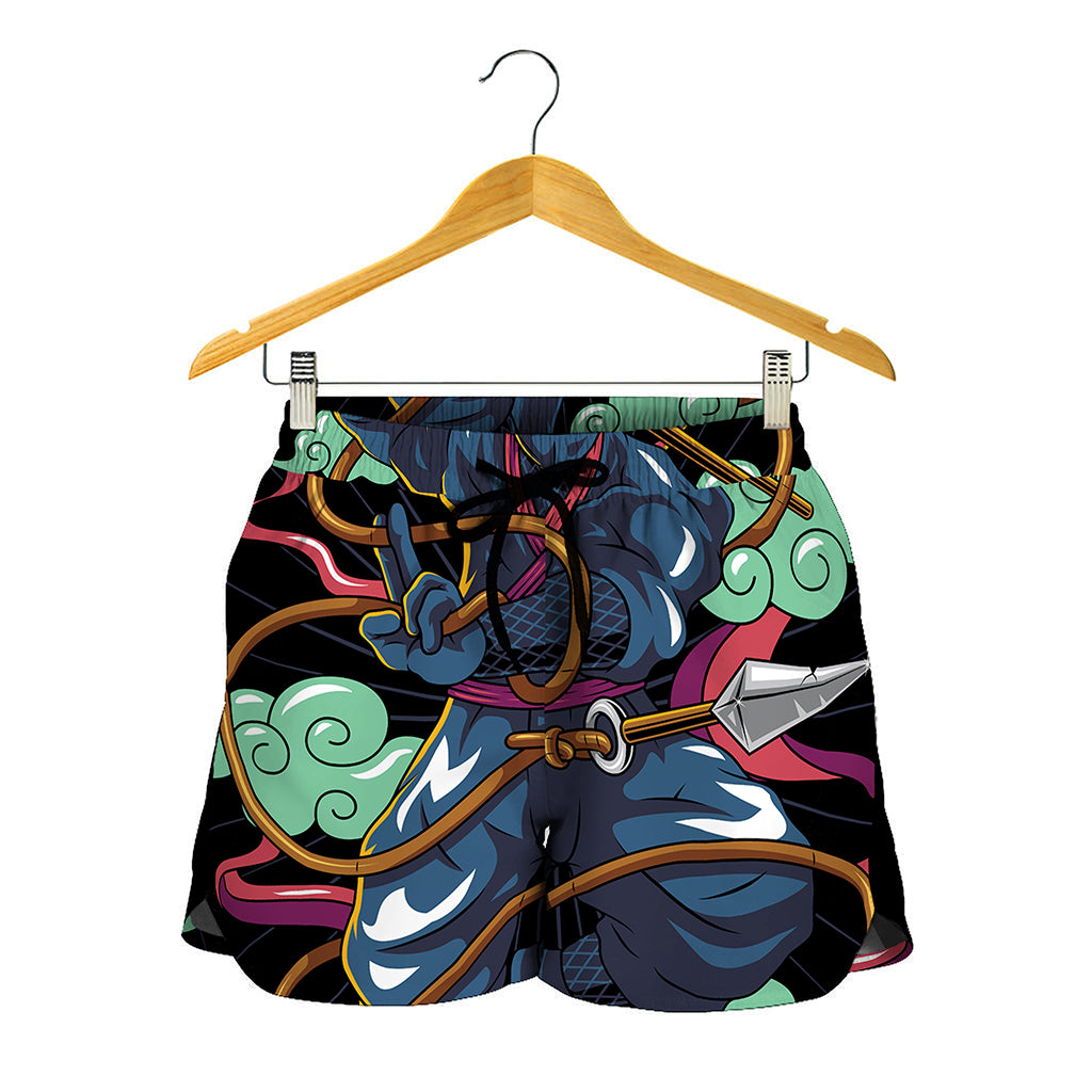 Ninja Warrior Print Women's Shorts