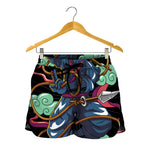 Ninja Warrior Print Women's Shorts