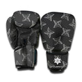 Ninja Weapon Pattern Print Boxing Gloves