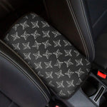 Ninja Weapon Pattern Print Car Center Console Cover