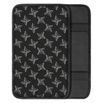 Ninja Weapon Pattern Print Car Center Console Cover