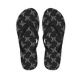 Ninja Weapon Pattern Print Flip Flops