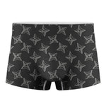 Ninja Weapon Pattern Print Men's Boxer Briefs