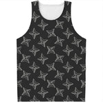 Ninja Weapon Pattern Print Men's Tank Top