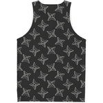 Ninja Weapon Pattern Print Men's Tank Top