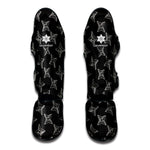 Ninja Weapon Pattern Print Muay Thai Shin Guard