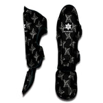 Ninja Weapon Pattern Print Muay Thai Shin Guard