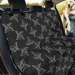 Ninja Weapon Pattern Print Pet Car Back Seat Cover
