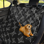 Ninja Weapon Pattern Print Pet Car Back Seat Cover