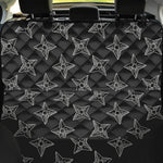 Ninja Weapon Pattern Print Pet Car Back Seat Cover