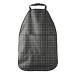 Noisy Windowpane Pattern Print Car Seat Organizers