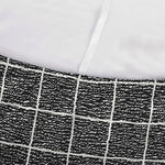 Noisy Windowpane Pattern Print Sofa Cover