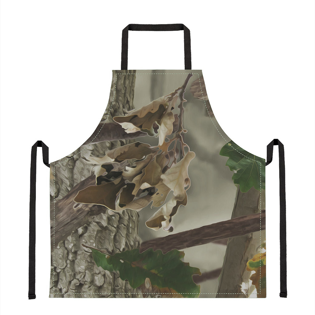 Oak Tree Hunting Camouflage Print Apron