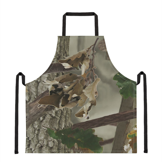 Oak Tree Hunting Camouflage Print Apron