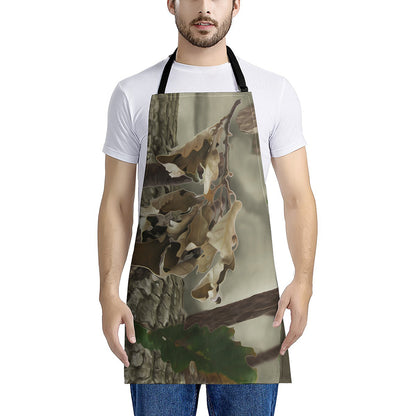 Oak Tree Hunting Camouflage Print Apron