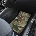 Oak Tree Hunting Camouflage Print Front Car Floor Mats