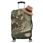 Oak Tree Hunting Camouflage Print Luggage Cover