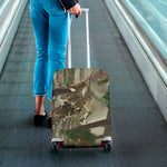 Oak Tree Hunting Camouflage Print Luggage Cover