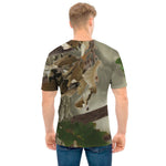 Oak Tree Hunting Camouflage Print Men's T-Shirt