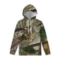 Oak Tree Hunting Camouflage Print Pullover Hoodie