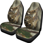 Oak Tree Hunting Camouflage Print Universal Fit Car Seat Covers