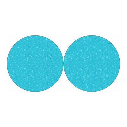 Ocean Bubble Pattern Print Car Coasters
