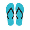 Ocean Bubble Pattern Print Flip Flops