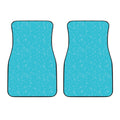 Ocean Bubble Pattern Print Front Car Floor Mats