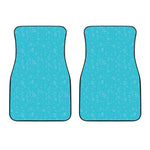 Ocean Bubble Pattern Print Front Car Floor Mats