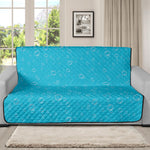 Ocean Bubble Pattern Print Futon Protector