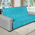 Ocean Bubble Pattern Print Futon Protector