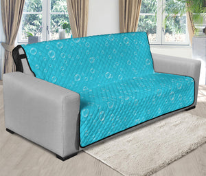 Ocean Bubble Pattern Print Futon Protector