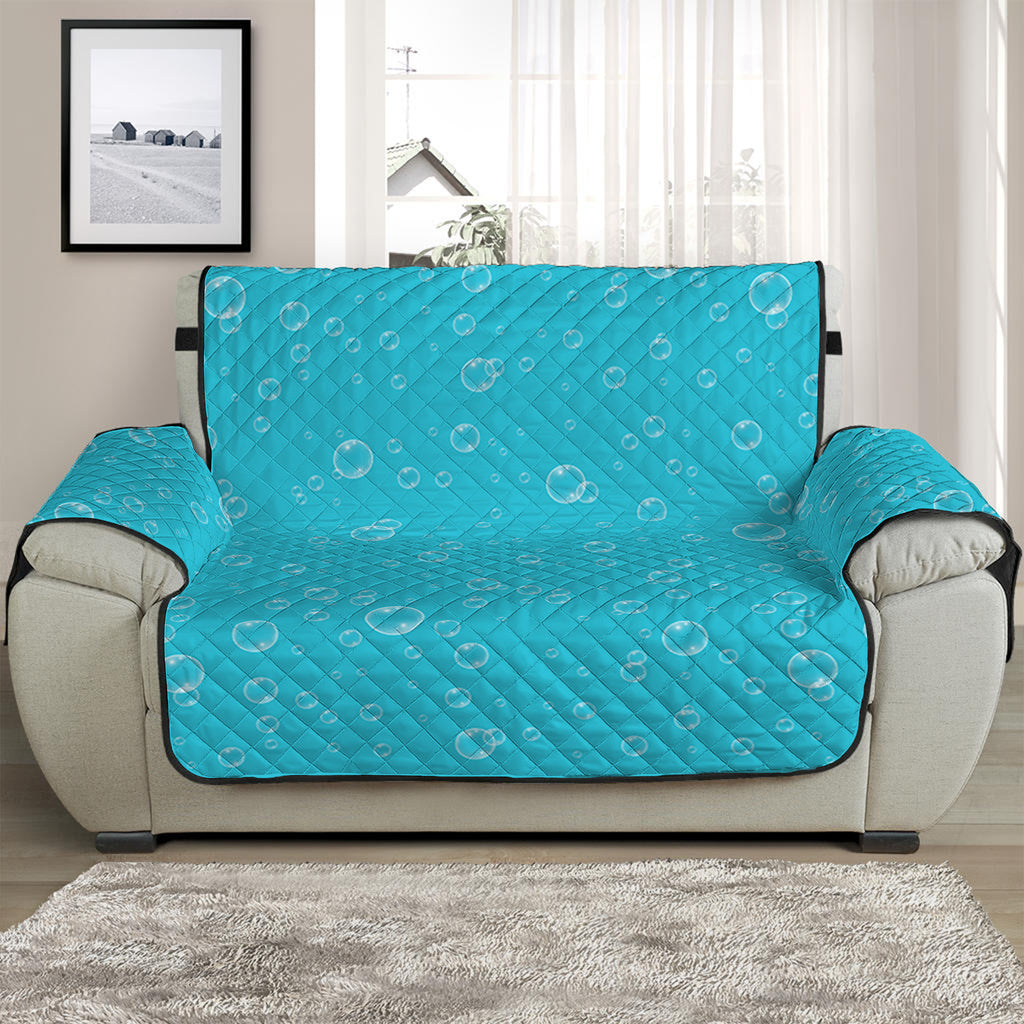 Ocean Bubble Pattern Print Half Sofa Protector