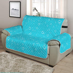 Ocean Bubble Pattern Print Half Sofa Protector