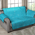 Ocean Bubble Pattern Print Loveseat Protector