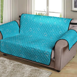 Ocean Bubble Pattern Print Loveseat Protector