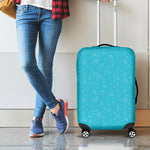 Ocean Bubble Pattern Print Luggage Cover