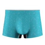 Ocean Bubble Pattern Print Men's Boxer Briefs