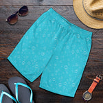 Ocean Bubble Pattern Print Men's Shorts