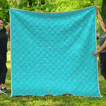 Ocean Bubble Pattern Print Quilt