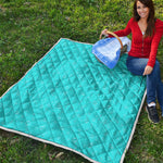 Ocean Bubble Pattern Print Quilt